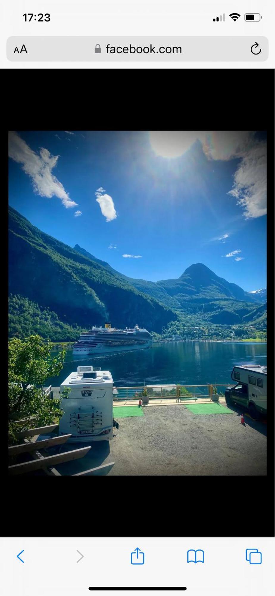 Solhaug Fjordcamping Geiranger Exterior foto